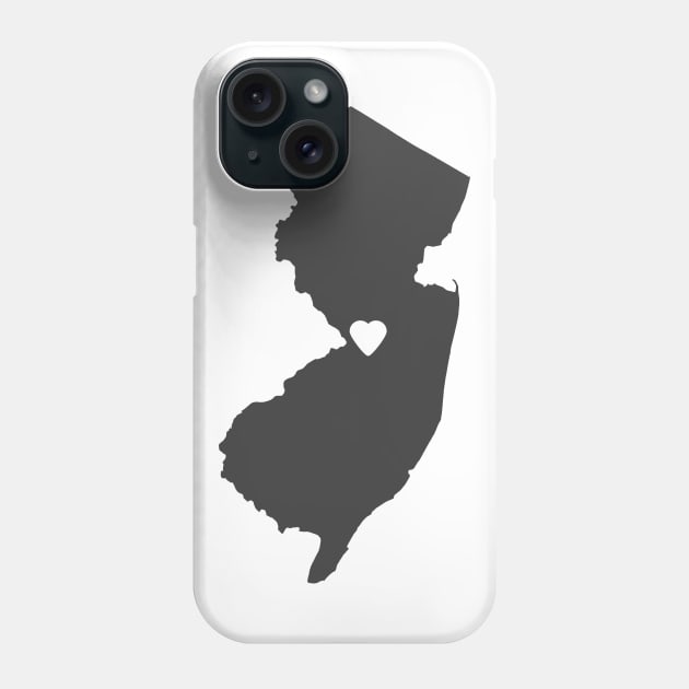 New Jersey Love Phone Case by juniperandspruce