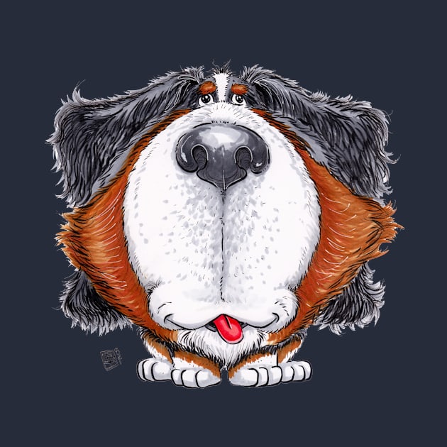 Bernese Mountain Dog by obillwon