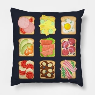 Sandwiches collection Pillow