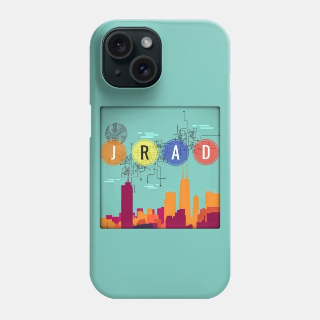 JRAD - cityscape design Phone Case by Trigger413