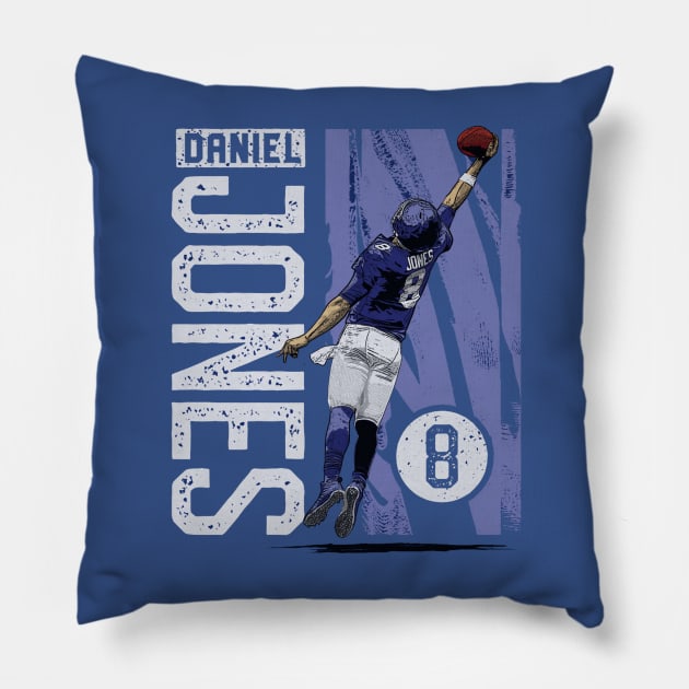 Daniel Jones New York G One Handed Catch Pillow by MASTER_SHAOLIN