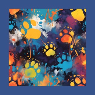 Wallpaper Cat Prints T-Shirt