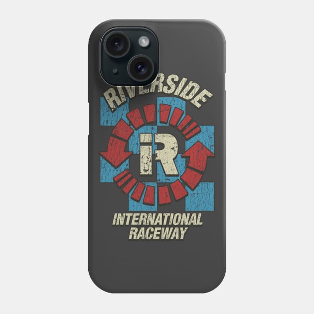 Riverside International Raceway 1957 Phone Case by JCD666