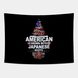 Christmas Tree  American Grown With Japanese Roots - Gift for Japanese From Japan Tapestry