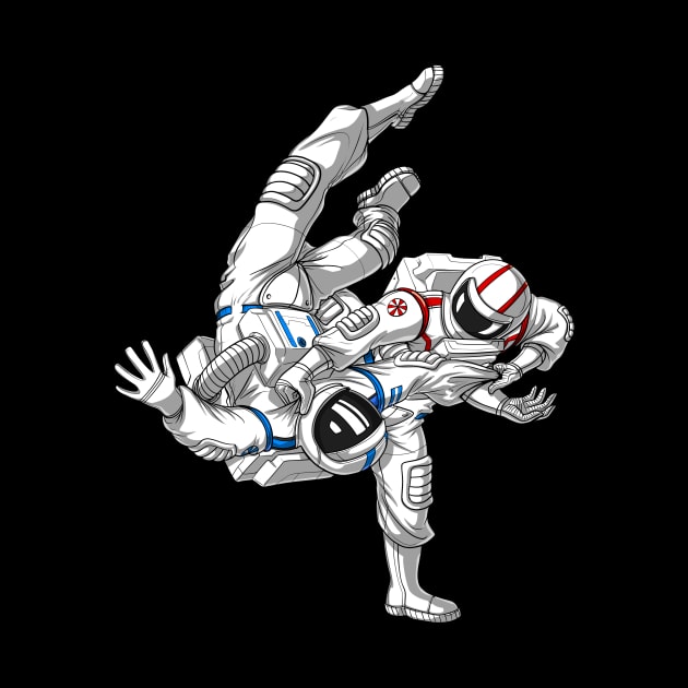 Jiu-Jitsu Astronauts by underheaven