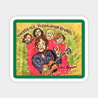 Creedence Clearwater Revival Magnet