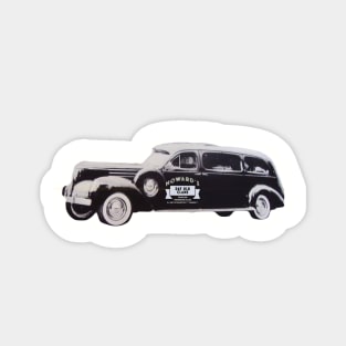 Howard's Studebaker Hearse Magnet