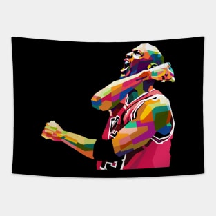 Michael Jordan WPAP Tapestry