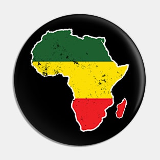 RASTAFARIAN AFRICA T SHIRT Pin