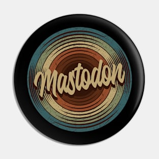 Mastodon Vintage Vinyl Pin