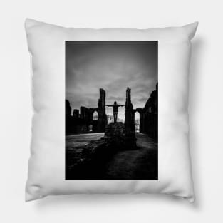 Divine Moon - Neath Abbey - Winter 2013 Pillow