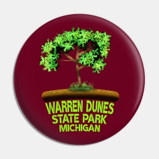 Warren Dunes State Park Michigan Pin