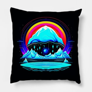 Iceberg Portal and Ufo sightings Pillow