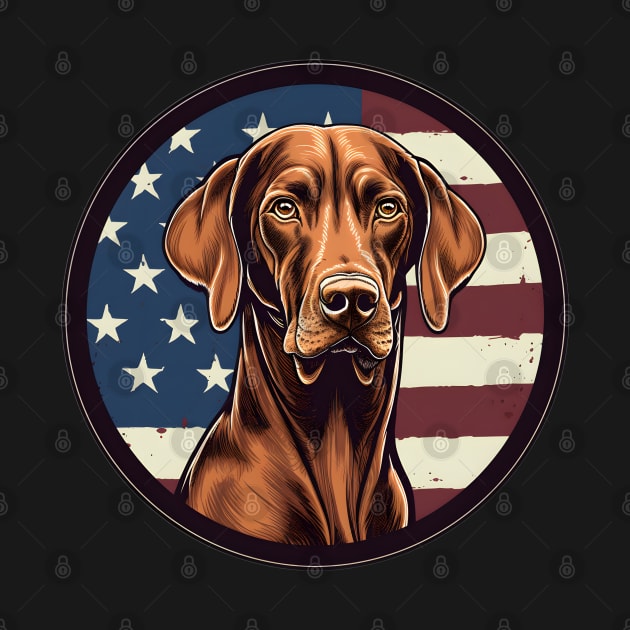 Vizsla 4th of July by NatashaCuteShop