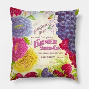 Seed Catalogue Cover Pillow