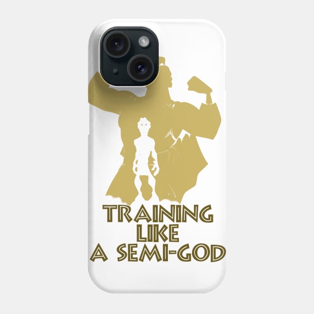 Training like a semi-god! Phone Case by raffavain