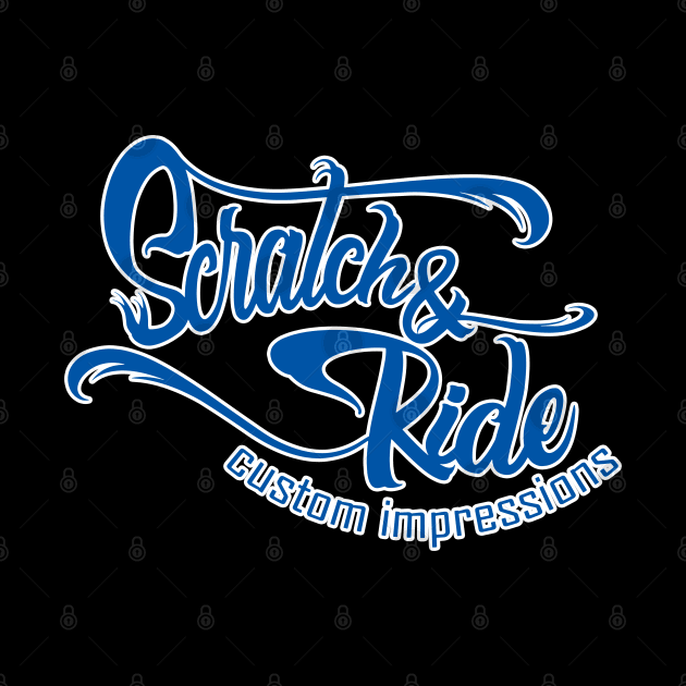 Scratch & Ride Brand (Royal Blue Logo) by Scratch&Ride