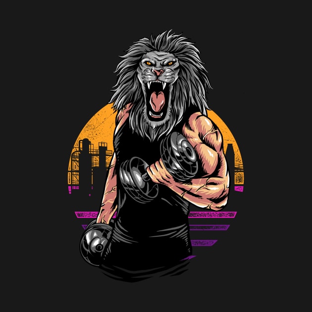 lion gym by spoilerinc