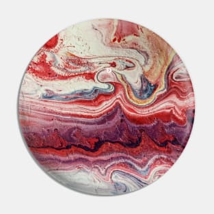 Red and Grey Paint Pin