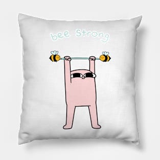 ketnipz (bee strong) Pillow