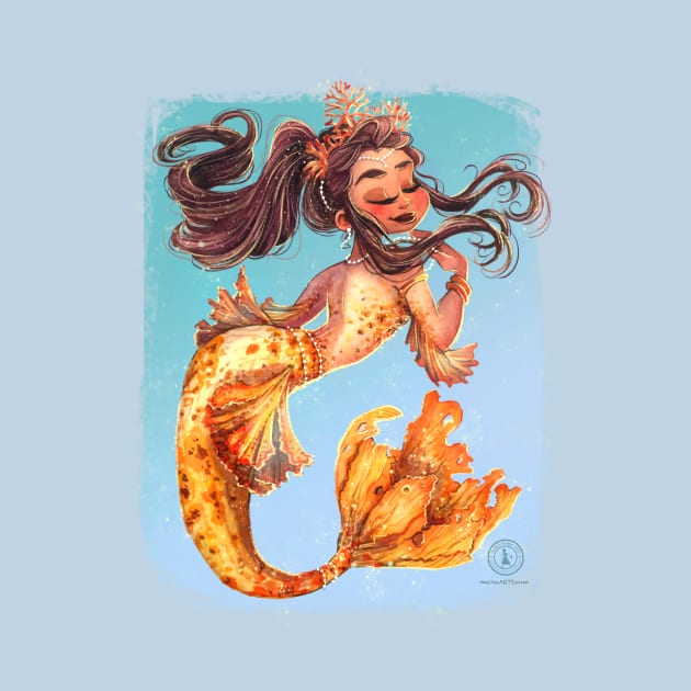 Goldfish Mermaid by MeikeARTS