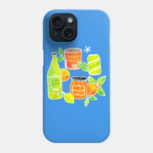 Sunny Citrus Pop Art Phone Case