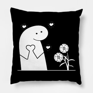 Funny Simple Illustration Pillow