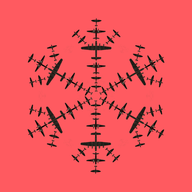 Battle of Britain Snowflake by TeeMax