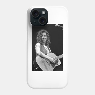 Sheryl Crow BW Photograph Phone Case