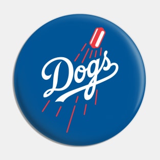 Dodger Dogs - Blue Pin