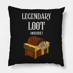 Legendary Loot Inside Pillow