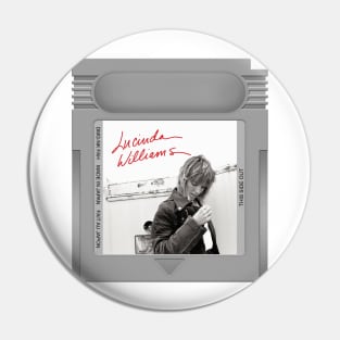 Lucinda Williams Game Cartridge Pin