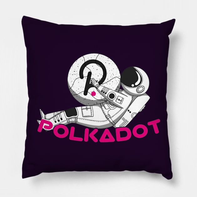 Hold Dot Polkadot Pillow by werni