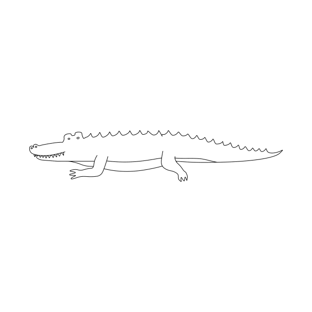 Cute Alligator by TheDesignTeem