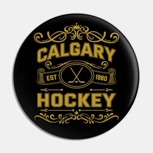 Vintage Calgary Hockey Pin