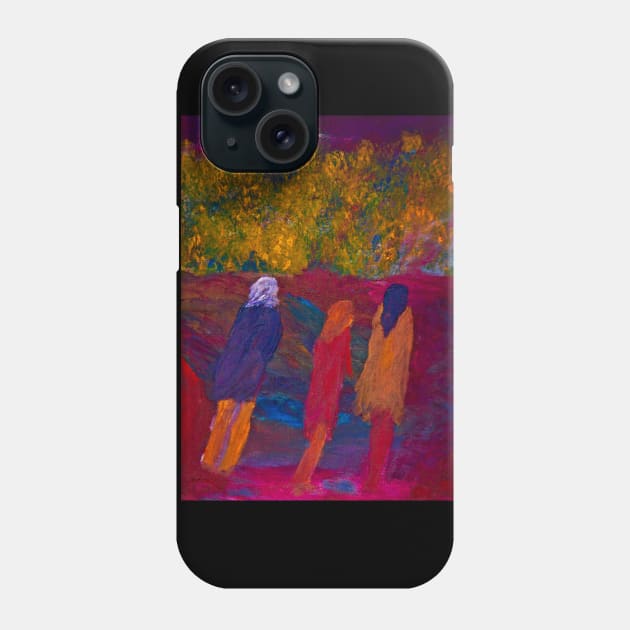 Walking the Bush Track! Phone Case by Mickangelhere1