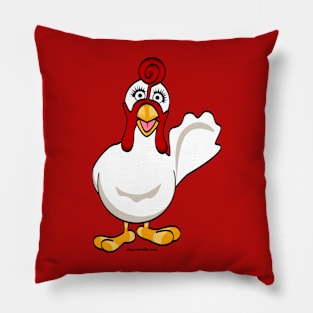 Giblet the STOP Chicken Pillow