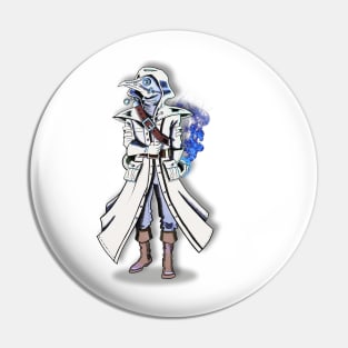 Plague Doctor: Blue FX Pin