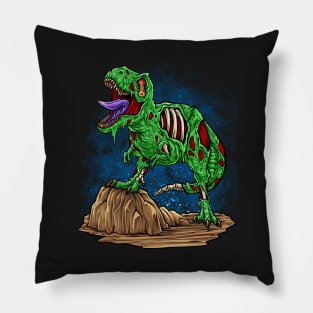 Zombie Dinosaur Pillow