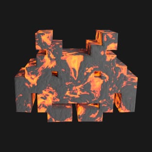 3D Alien - Lava2 T-Shirt