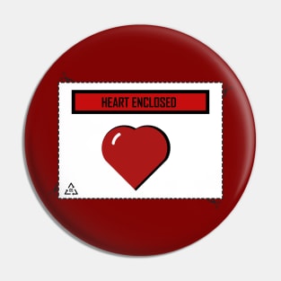 Heart in Pocket Pin