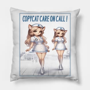 Copycat Care on Call, Feline Nurse Duo Pillow