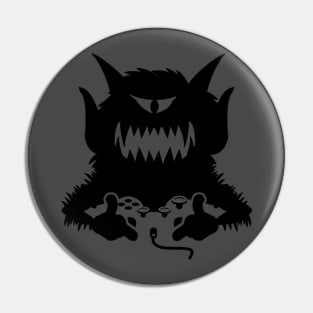 Monster Gamer Pin