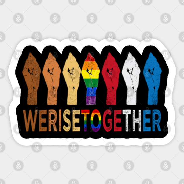 werisetogether lgbt - Lgbtq - Sticker