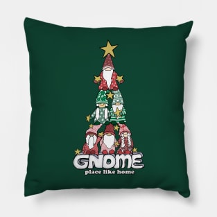 Gnome Place Like Home- Xmas Pillow