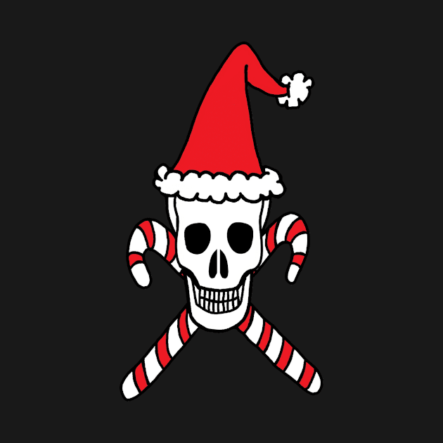 Christmas Skull by imphavok