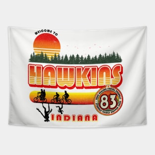 Welcome to Hawkins Indiana Tapestry