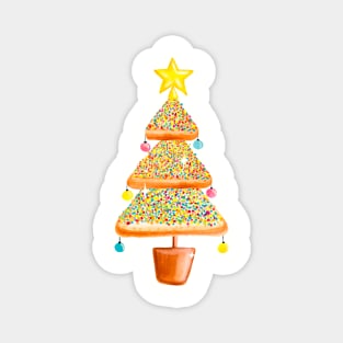 Fairy Christmas Fairy Bread Pink Magnet