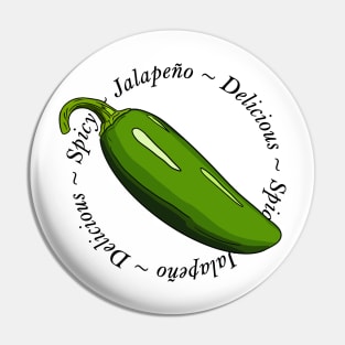 Jalapeno Chili Pepper Pin