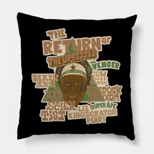 Lee Scratch Perry Tribute: Celebrating the Dub Legend's Legacy Pillow